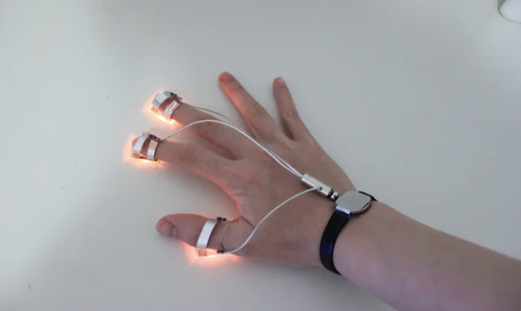 Touch Activated Finger Led